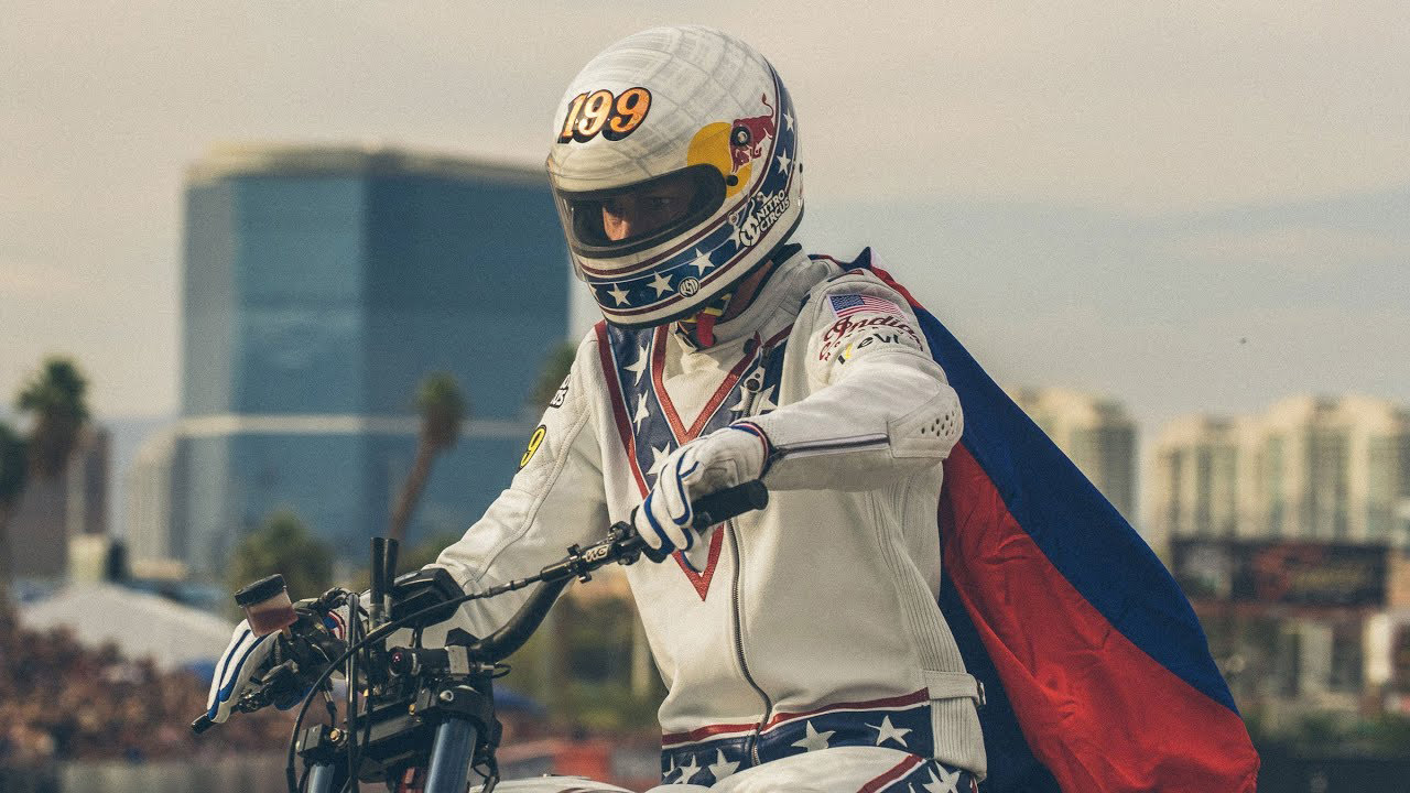 Travis Pastrana Evel Knievel Hommage Las Vegas