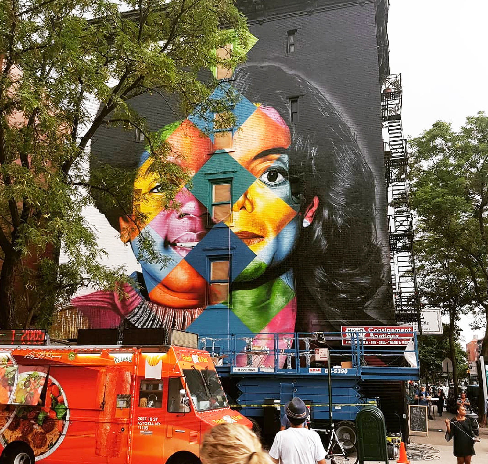 Eduard Kobra Michael Jackson Mural New York