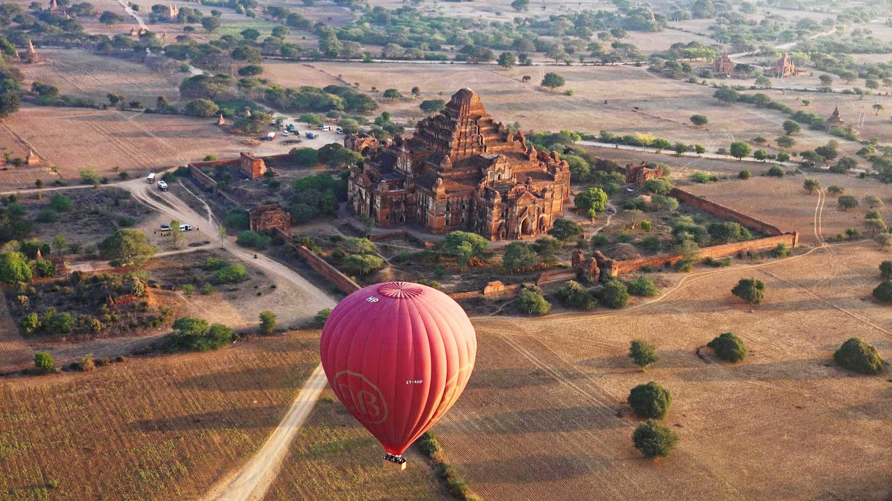 Augenzucker – Heissluftballons über Myanmar (4K) – Blogbuzzter.de
