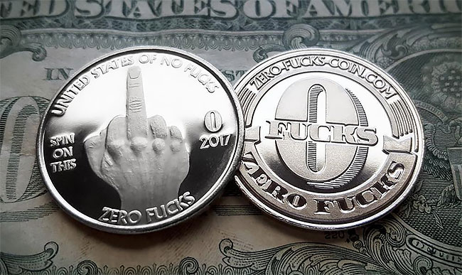 zero fucks coin