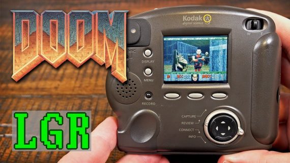Doom auf Digitalkamera von 1988 spielen