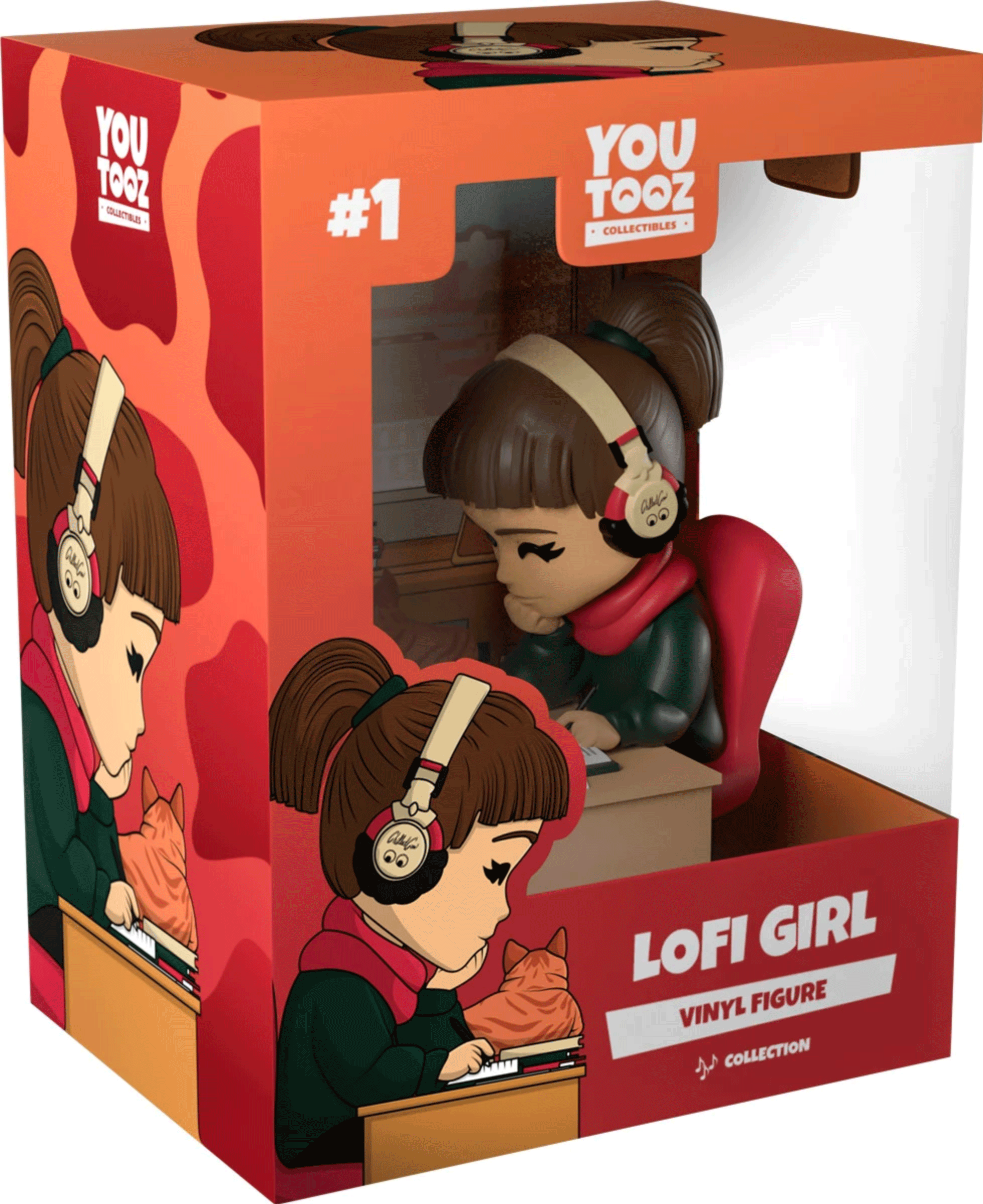 lofi hiphop girl vinyl toy